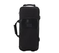 Tissting Trumpet Carrying Case with Adjustable Shoulder Strap and Handle - Portable Storage Bag for Brass Wind Instruments 3 Layer Protection Oxford Cloth 33cm/13in