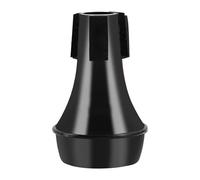 Tissting Trumpet Mute ABS Plastic Practice Mute with Sponge - Reduces Volume 30-40% for Quiet Practice at Home, Ideal for Beginners and Students to Play Without Disturbing Others (Black)