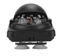 Tissting Vehicle-Mounted Navigation Compass Adjustable Foldable Direction Pointing Guide Ball Multi-Functional Dash Mount Stand Compass for Auto Car Boat