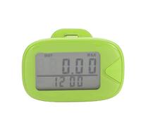 Tissting Walking Pedometer with Large Display & Memory - Accurate Step Counter for Walking & Running, Tracks Steps, Calories, Distance (Green)