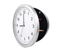 Tissting Wall Clock Diversion Safe, Hidden Secret Clock Container Box for Money Stash Jewelry Valuables,Cash Storage Digital Clock with Compartment,for Home Office