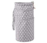 Tissting Yarn Organizer Bag, Square Purple L 10x10x10 inches, Storage Solution for Crochet Tools and Sweaters, for Crafters and Weavers, Includes 1 Receiving Bag (Round L Size)