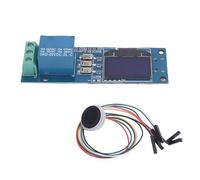Tissting ZW101 Fingerprint Relay Module Single Channel 0.96 Inch OLED Display 5V Biometric Access Control - Fingerprint Recognition Switch, 25 x 79.5mm / 1 x 3.1in