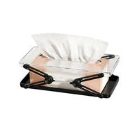 Tissue Box Cover, Adjustable Organiser Container for Paper Tissues - Adjustable Tissue Box | For Dining Room, Living Room, Kitchen, Chest of Drawers, TV Bench, Garage, Workshop and Weddings