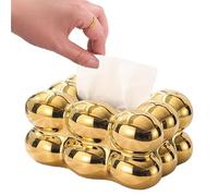 Tissue Box Cover - Cube Tissue Box, Cube Cotton Candy Cube Design, Square Tissue Box Cover, Decorative Aesthetic Tissue Boxes for Living Room, Office, Scream