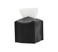 Tissue Box Cover, Square PU Leather Tissue Box Holder for Dresser Bathroom Office Desk Car - Keep Your Tissues Handy and Organized