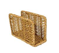 Tissue Box Cover with Wicker for Country Cottages, A | Creative Decorative Kitchen Accessory with Natural Rattans Look, Sturdy Base for Home Decoration and Dining Room