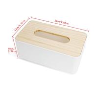 Tissue Box Dispenser Wooden Cover Paper Storage Holder Napkin For Case Organizer Houseware Napkins Package Modern Kitchen Items Set Furniture Drink Wood Wine Bottle Cup Wine Silicone