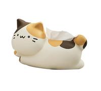 Tissue Box Holder, Cat Design Facial Paper Dispenser, Cat Tissue Holder, Adds playful charm while keeping tissues organized and accessible, Sturdy and stylish construction fits bathrooms, countertops