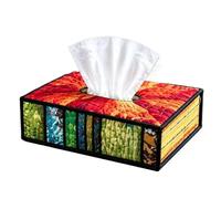 Tissue Box Holder DIY Kit - Handmade Book-style Napkin Dispenser | Book-Style Napkin Dispenser Case, DIY Patch Work Facial Paper Organizer For Women Adults Beginner Night Stands Bathrooms