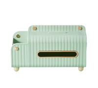 Tissue Box Holder - Modern Container Decoration | Napkin Organizer Remote Holder Box for Home Office Apartment Vanity Counter Living Room Guest Room Bathroom Nights