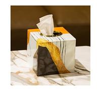 Tissue Box Holder Personalized Fashion Tissue Box Light Luxury High-end Creative Multi-functional Storage Paper Box Home Tissue Paper Box Tissue Holders (Size : Small)