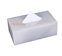 Tissue Box Holder Tissue Box Tissue Box Cover Marble Rectangular Stylish,Cube for Dining Room,Bedroom,Dresser Decoration/1583 (Color : F, Size : Rectangle)