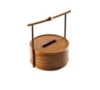 Tissue Box Holders Tissue Box Handmade Retro Chinese Style With Handle Paper Restaurant Study Tea Room Storage Fun Bathroom Decor(C)