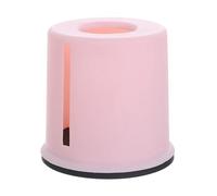 Tissue Box Household Simple Round Paper Tube Two-in-one Desktop Tissue Box Plastic Plain Living Room Roll Pumping(Tissue Box Pink)