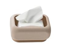 Tissue Box Lid - Modern Face Tissue Holder with Wall Mounted Silicone Napkin Dispenser | Decorative Messichi for the Bathroom Bedroom