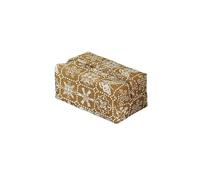 Tissue Box, Retro Fabric Bedroom Desktop Tissue Box, Home Living Room Coffee Table Storage