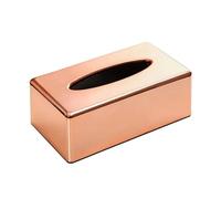 Tissue Box Rose Gold Tissue Box Dispenser Case Modern Fashion Home Office Car Accessories