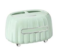 Tissue Box | Table Paper Towel Dispenser Container, Tissue Box Cover - For Living Room, Bedroom, Kitchen, Bathroom, Hotel and Farmhouse