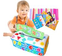 Tissue Box Toy | for Toy |, Learning for 0-36 Month, Development, Educational Manipulative Preschool Learning Toys