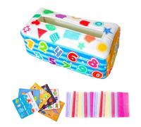 Tissue Box Toy | for Toy,Soft Scarves and Crinkling Blankies for, Educational & Sensory Development, Gift
