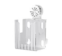 Tissue Container - Wall Mounted Kitchen Wipes Holder, Refillable Paper Towel Storage, Organizer with | Bathroom Desk, Changing Station