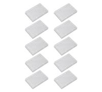 Tissue Culture Plate 96 Well Clear Polystyrene Cell Growth Culture Plate with Plastic Lid for Laboratory Biological Research 10pcs (V Shaped Bottom)