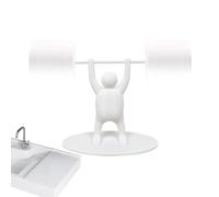 Tissue Dispenser Funny Weightlifting Toilet Roll Holder for 2 Toilet Rolls, Toilet Roll Holder, Bathroom Decoration, Funny Paper Roll Holder for the Bathroom