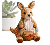 Tissue Holder Box DIY Kit,Napkin Storage Case DIY Set | Cute Handmade Tissue Holder | for Women Men Beginner Night Stands Bathrooms Dining Rooms