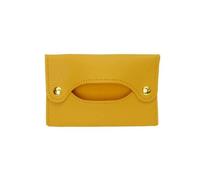 Tissue Holder, Desktop Pull-Out Tissue, Yellow