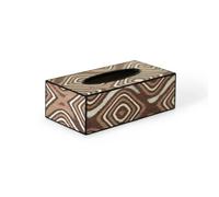 Tissue Holder Dispenser Light Luxury Wood Texture Tissue Box Living Room Dining Napkin Bedroom Simple Ornaments for Living Room