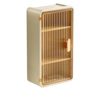 Tissue Holder, Paper Towel Box, 7.87x4.29x14.37 Inches Cabinet Wall Mounted Bathroom Organizer Accessories, Napkin Storage Case for Sponge, Wet Wipes, Toiletries, Shower Room, Kitchen and Bedroom
