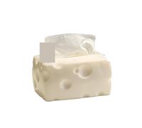 Tissue Holders Modern Tissue Box Drawer Style Storage Display Home Living Room Coffee Table Dining Soft Decor(Milky White)