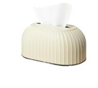 Tissue Holders Tissue Box With Spring Simple Drawer Living Room Coffee Table Desktop(Yellow)