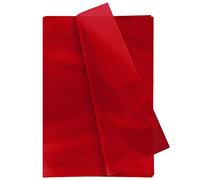 Tissue Paper 30 Sheets, YUNJU Christmas Wrapping Paper, Valentine's Day Gift Wrap, Large 20 X 30 Size, Wrapping Decorative Sketch and Cutting Paper for Art Craft & Packing Red