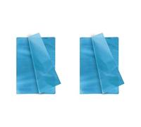 Tissue Paper 30 Sheets, YUNJU Gift Wrap, MF and Acid Free, Large 20 X 30 Size, Wrapping Decorative Sketch and Cutting Paper for Art Craft & Packing - Turquoise (Pack of 2)
