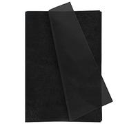Tissue Paper 50 Sheets, YUNJU Gift Wrap, MF and Acid Free, Large 20 X 30 Size, Wrapping Decorative Sketch and Cutting Paper for Art Craft & Packing - Black