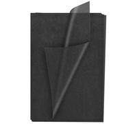 Tissue Paper 50 Sheets, YUNJU Gift Wrap, MF and Acid Free, Large 20 X 30 Size, Wrapping Decorative Sketch and Cutting Paper for Art Craft & Packing - Black