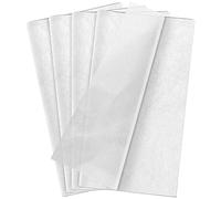 Tissue Paper 50 Sheets, YUNJU Gift Wrap, MF and Acid Free, Large 20 X 30 Size, Wrapping Decorative Sketch and Cutting Paper for Art Craft & Packing - White