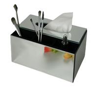 Tissue Paper Holder Tissue Box Cover Mirror-Finished Multifunctional Creative Crystal Glass Luxury Living Room Must Haves