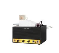 Tissue Paper Holder Tissue Box Cover Napkin Dispenser Creative Multipurpose Retro Design Holder Living Room Must Haves(B)