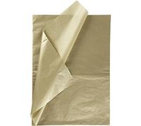Tissue Paper, sheet 50x70 cm, 14 g, gold, 25sheets