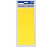 TISSUE PAPER SIZE 50 CM X 75 CM PACK OF 10 SHEETS - COLOUR YELLOW