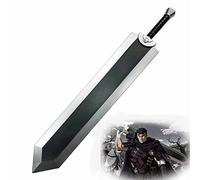 TISSY Anime BERSERK Katana Model Cosplay Guts Sword 102cm Samurai Blade Ninja Sword Halloween Role Playing PU Accessory Warrior Replica Weapon