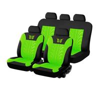 TISTIK Car Seat Covers for Hyundai Bayon 2021-2026, Full Set Seat Protectors Cover Airbag Compatible 5-seater Accessories,G/Green