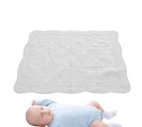 Tisujune Baby Quilts for Girls | Embossed Cotton Nursery Wrap | Portable Soft Nursery Quilt, Machine-Washable Stroller Mat for Boys Girls Kids Toddler