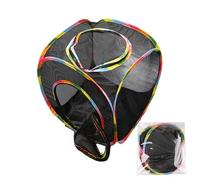 Tisujune Cat Play Cube,Outdoor Cat Cube for Tunnel | Mesh Foldable House, Pet Animals Playpen for Kitten Bunny Puppy Resting Climbing Scratching