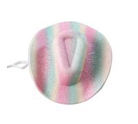 Tisujune Dog Cowboy Hat | Adjustable Funny Headgear,Small Cat Outfit Western Cowboy Hat | for Cosplay Celebration Event Photography Festival Holiday Christmas Outdoor