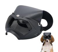 Tisujune Dog Goggles,Waterproof Sunglasses UV Protection Hat - Weatherproof Pet Accessories, Dog Eyewear with Adjustable Strap for Summer Festivals Snow Adventures Mountain Hiking