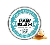 Tisujune Dog Nose Balm, Soothing Moisturizing Natural Lick-Safe Cream, Dog Paw Moisturizer, for Puppy Bulldog Dachshund Claw Care Home Outdoor Winter Travel Indoor Bath